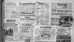 Czołówki gazet z 2 września 1983 roku