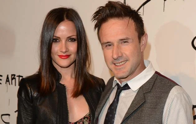 David Arquette z narzeczoną David Arquette z narzeczoną