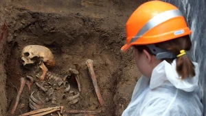 Prace ekshumacyjne ofiar zbrodni komunizmu na Służewie