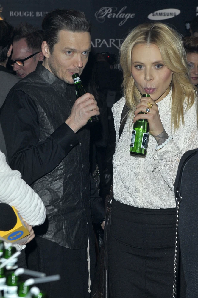 Maja Sablewska ze swoim partnerem Wojtkiem Maja Sablewska ze swoim partnerem Wojtkiem