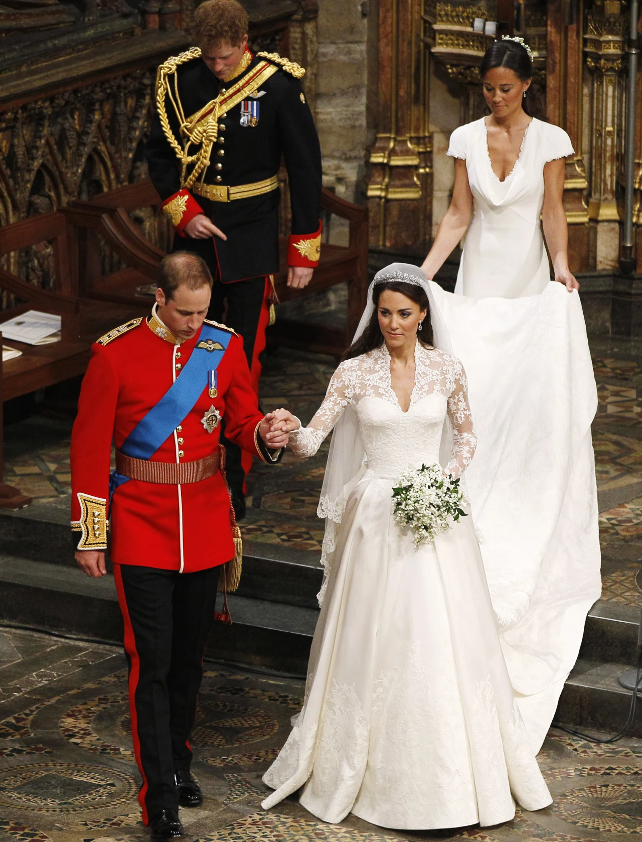 Pippa Middleton była druhną na ślubie siostry Pippa Middleton była druhną na ślubie siostry