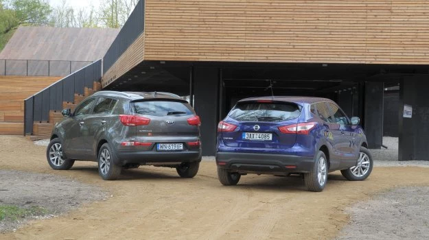 Kia Sportage 1.6 GDI L, Nissan Qashqai 1.2 DIG-T Acenta