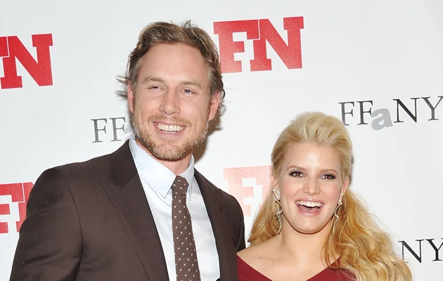 Jessica Simpson i Eric Johnsson Jessica Simpson i Eric Johnsson