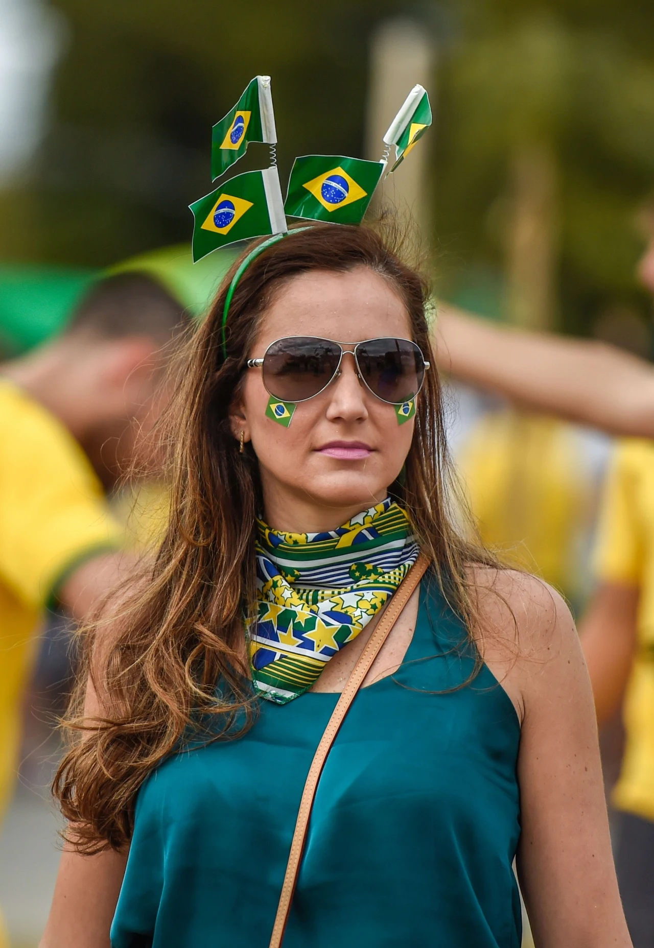 Kibice "Canarihos" zdominowali trybuny stadionu w Belo Horizonte 