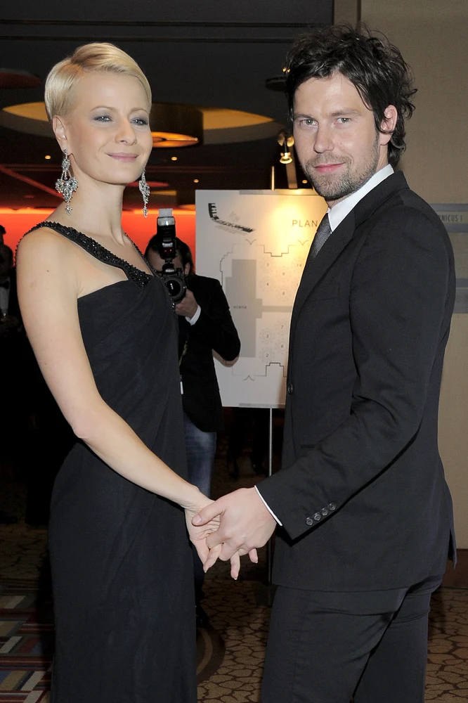 Mąż Bartek wspiera Małgorzatę Kożuchowską Mąż Bartek wspiera Małgorzatę Kożuchowską