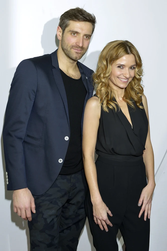 Joanna Koroniewska i Maciej Dowbor podczas kampanii reklamowej Joanna Koroniewska i Maciej Dowbor podczas kampanii reklamowej