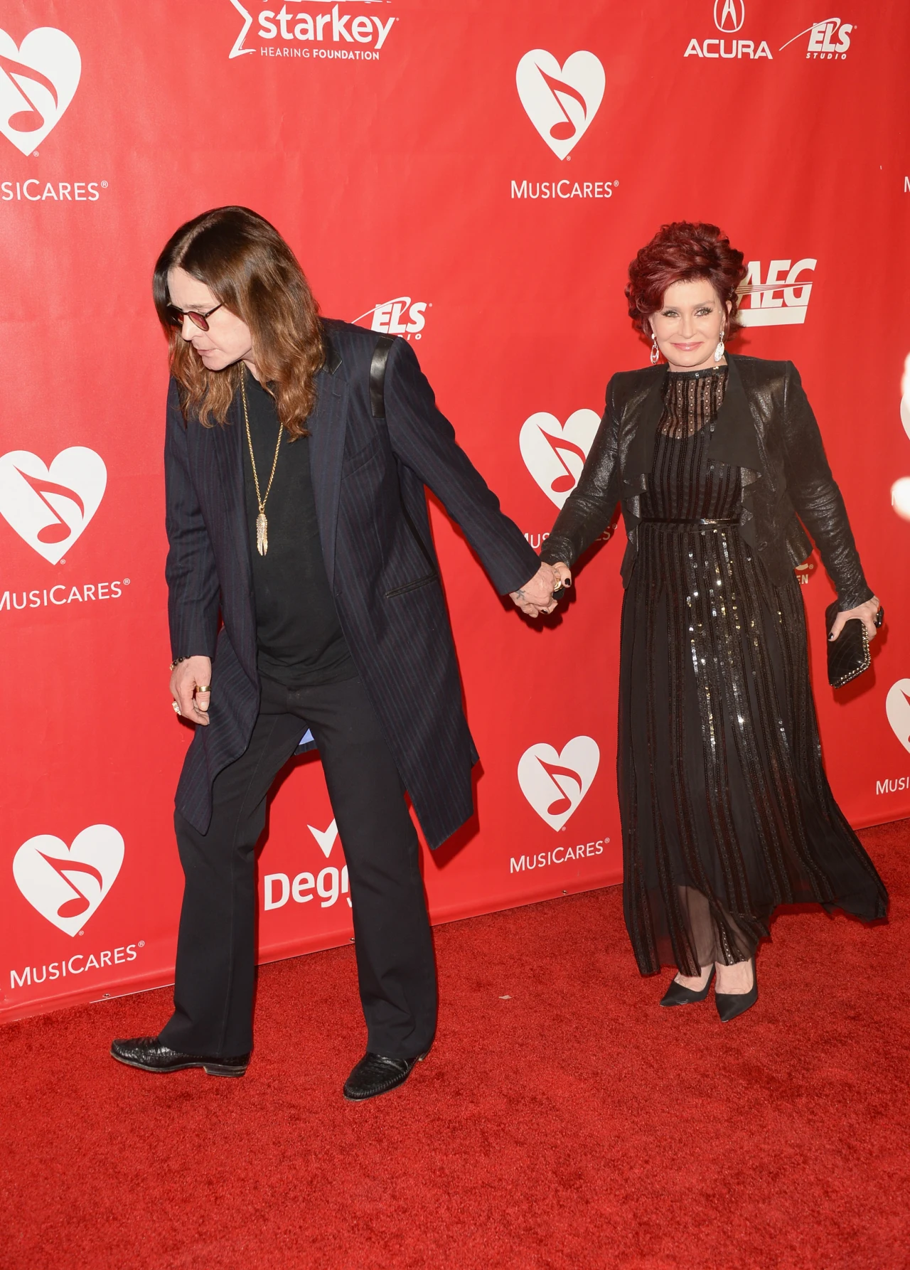 Sharon Osbourne z mężem Ozzym Sharon Osbourne z mężem Ozzym