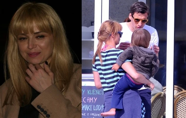 Anna Przybylska z rodziną Anna Przybylska z rodziną