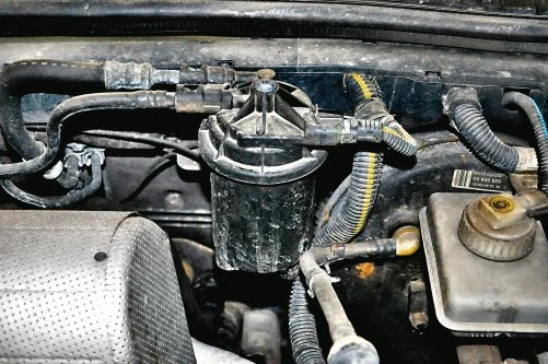 Wymiana filtra paliwa