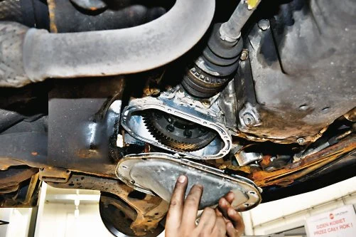 Wymiana oleju skrzyni