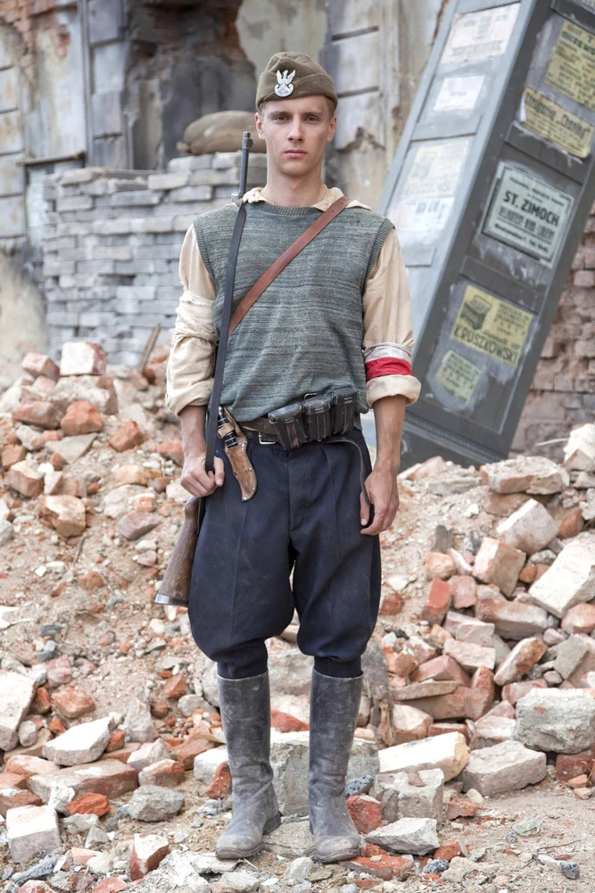 Maciej Musiał na planie "Czasu honoru"