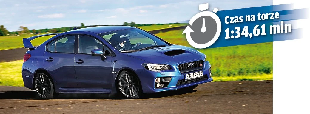 Subaru to maszyna o znakomitej trakcji, ale i trudna w prowadzeniu. Na luźnej nawierzchni Audi nie miałoby żadnych szans.