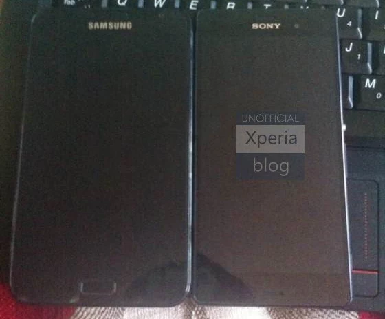 Samsung Galaxy Note i Sony Xperia Z3 Fot. xperiablog.net