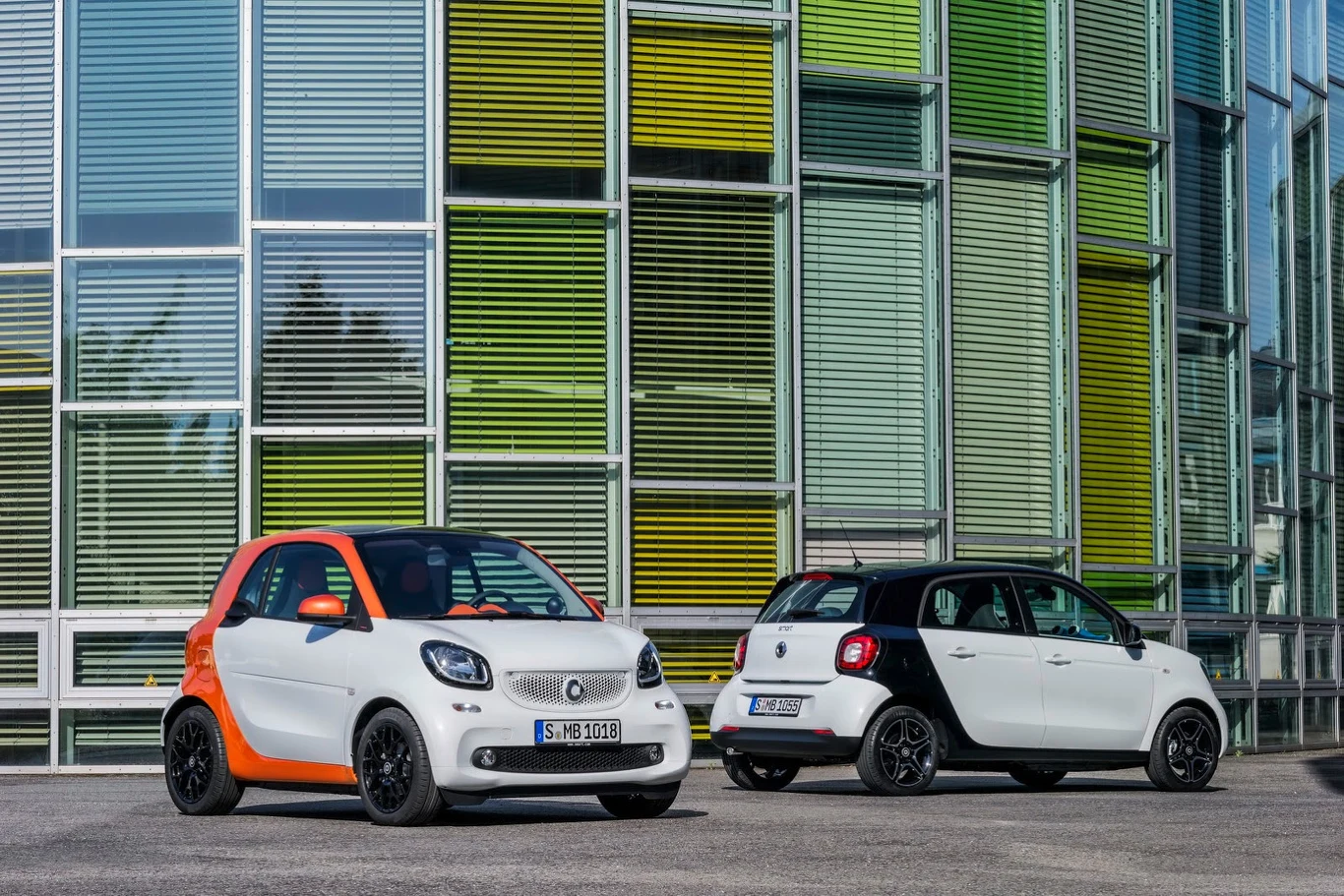 smart fortwo i forfour (2015)