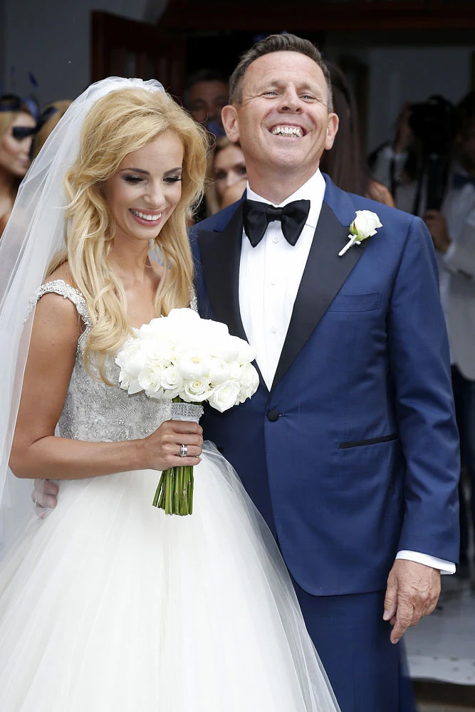 Izabela Janachowska z mężem Izabela Janachowska z mężem