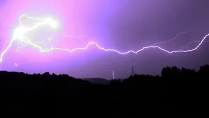 Piorun w Bieszczadach trafił turystę (zdjęcie ilustacyjne)