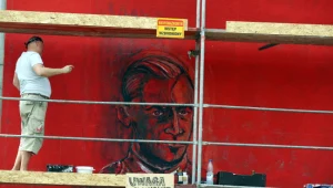 Żołnierze Wyklęci na warszawskim muralu