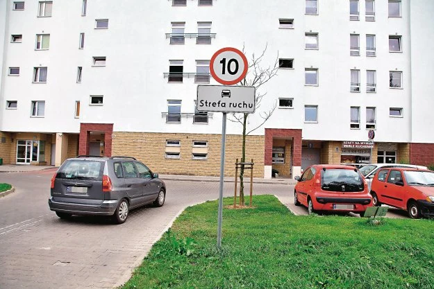 Przed wjazdem do strefy ruchu musi się znaleźć znak. Przed wjazdem do strefy ruchu musi się znaleźć znak.