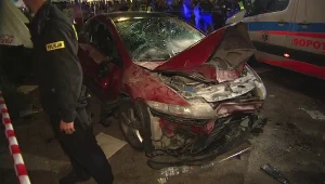 Kierowca wjechał w pieszych