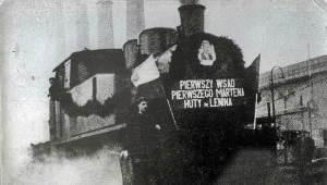 Uruchomienie pierwszego wielkiego pieca w Hucie im. Lenina, Nowa Huta, 22.07.1954 