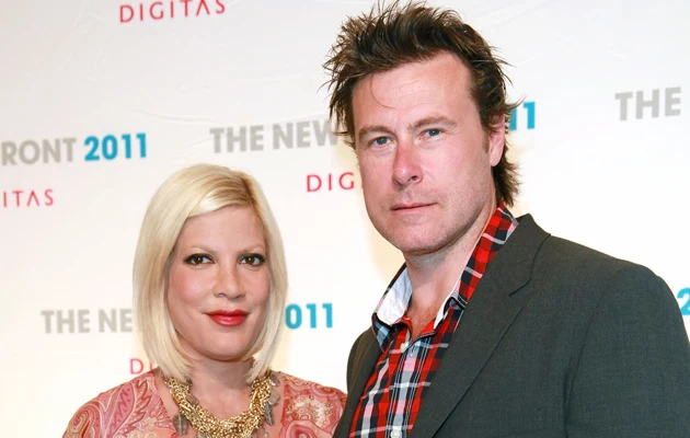 Tori Spelling z mężem Tori Spelling z mężem