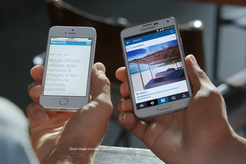 Samsung zawsze znajdzie powód, aby nabijać się z konkurencji. Samsung zawsze znajdzie powód, aby nabijać się z konkurencji.