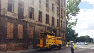 Zawalona kamienica to pustostan