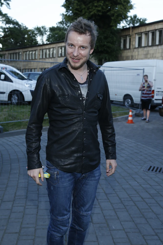 Piotr Kupicha na festiwalu w Opolu Piotr Kupicha na festiwalu w Opolu