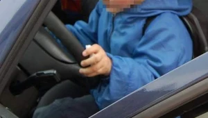 10-latek prowadził samochód