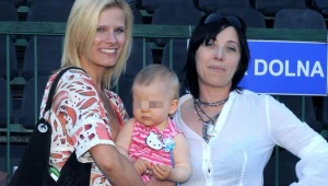 Anna Głogowska z córką i Hanną Śleszyńską