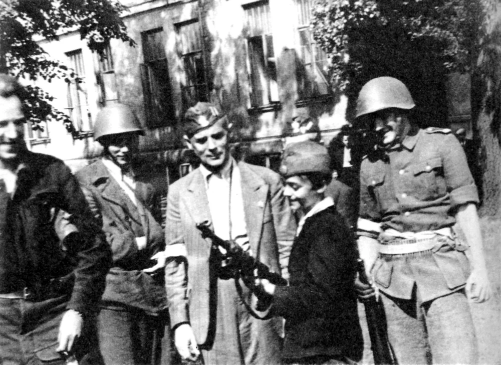 Oddział powstańczy, 1944