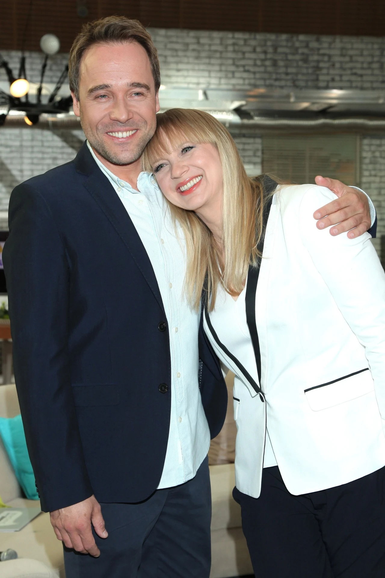 Łukasz Nowicki i Marzena Rogalska