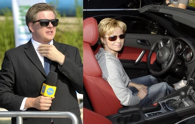 Filip Chajzer i Jolanta Pieńkowska