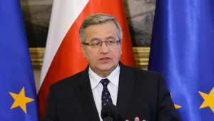 Prezydent RP Bronisław Komorowski