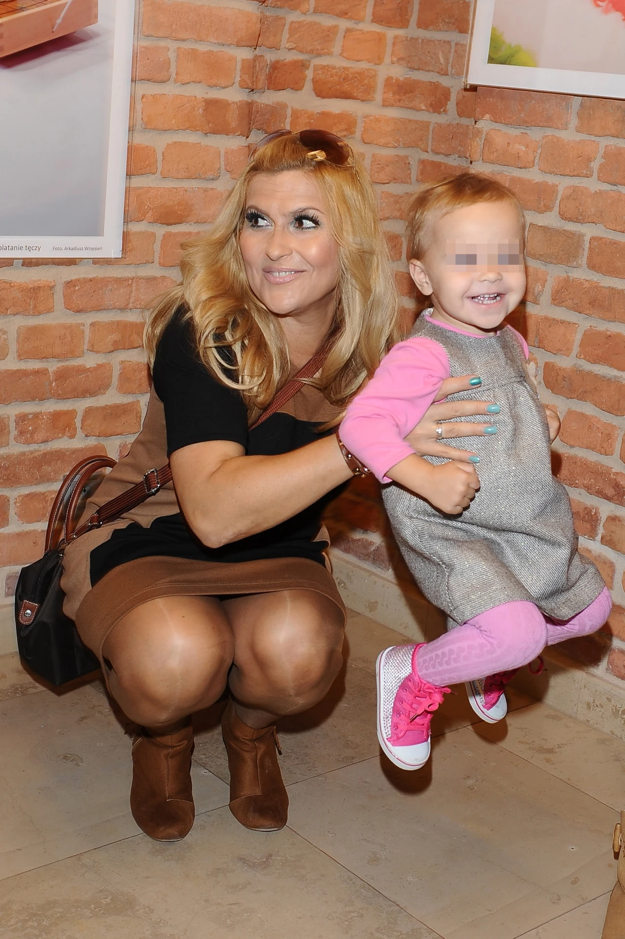 Kasia Skrzynecka z córką Alikią Kasia Skrzynecka z córką Alikią