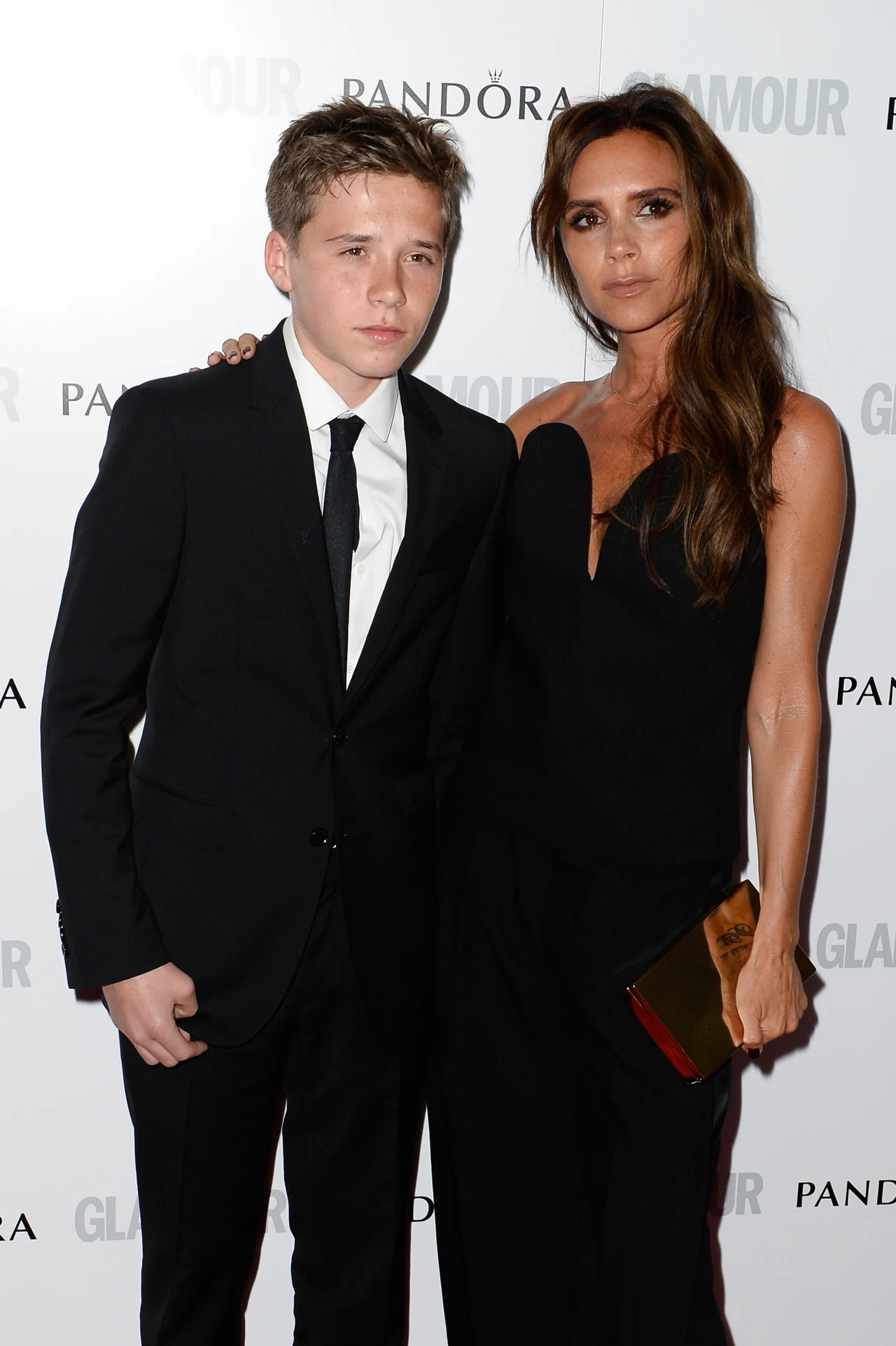 Victoria Beckham z najstarszym synem Victoria Beckham z najstarszym synem
