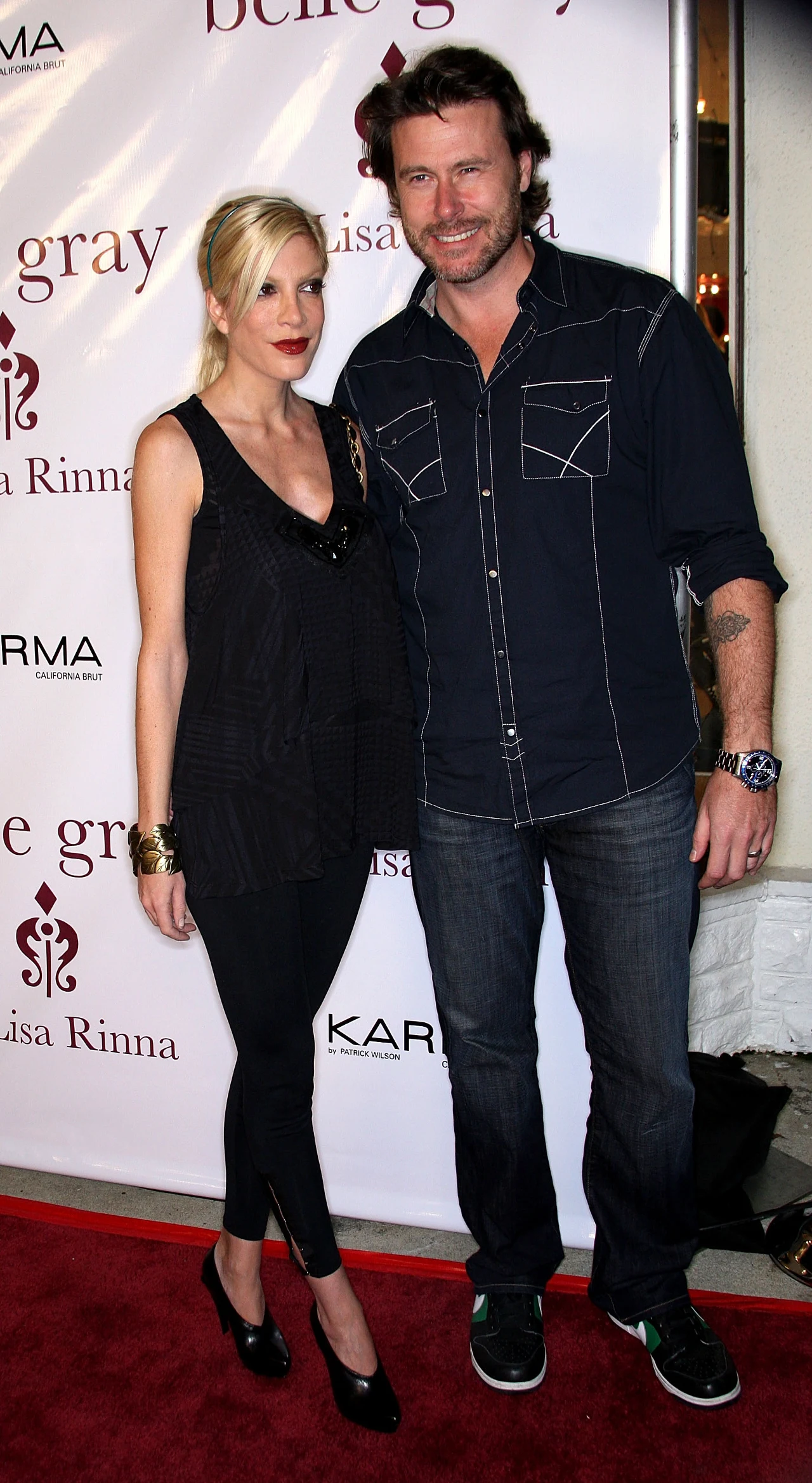 Tori Spelling z mężem Tori Spelling z mężem