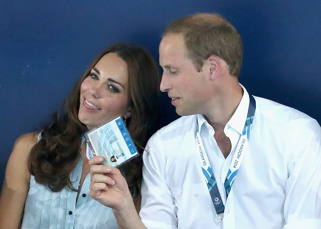 Kate i William na trybunach Kate i William na trybunach