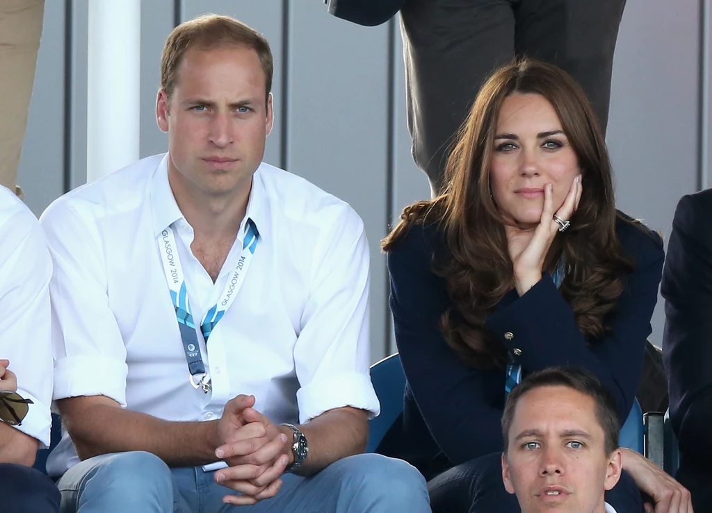 Kate i William na trybunach Kate i William na trybunach