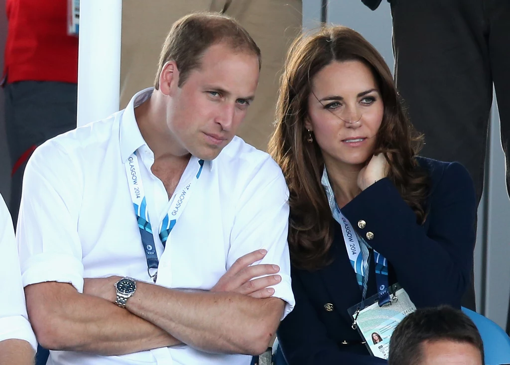Kate i William na trybunach Kate i William na trybunach
