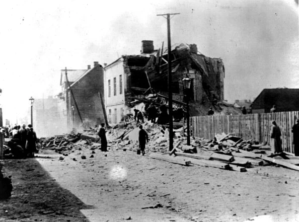 Bombardowanie Warszawy we wrześniu 1939 r.