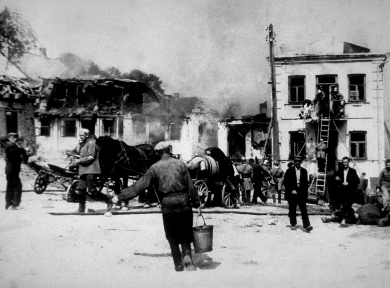 Bombardowanie Warszawy we wrześniu 1939 r.