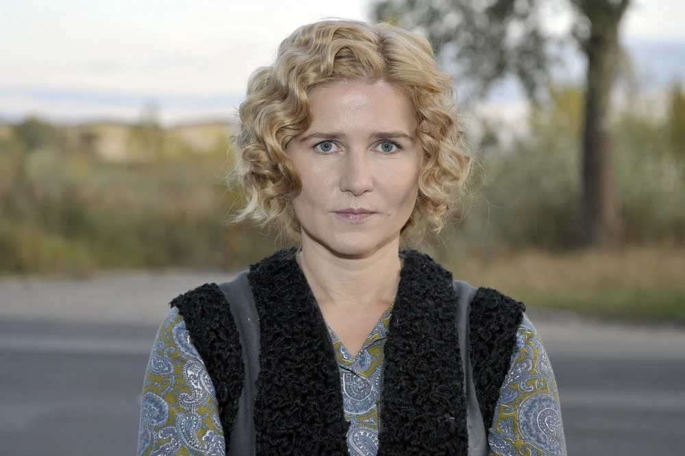 Grażyna Błęcka-Kolska na planie filmu "Wenecja" Grażyna Błęcka-Kolska na planie filmu "Wenecja"