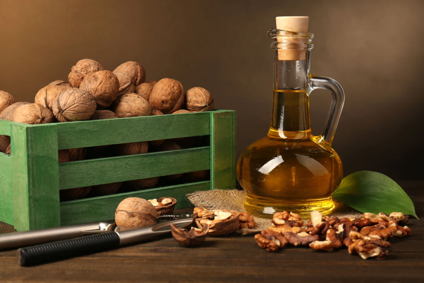 Olej z orzechów włoskich skutecznie obniża poziom złego cholesterolu