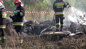 Miejsce katastrofy w Topolowie