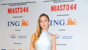 Zofia Wichłacz na premierze filmu „Miasto 44”