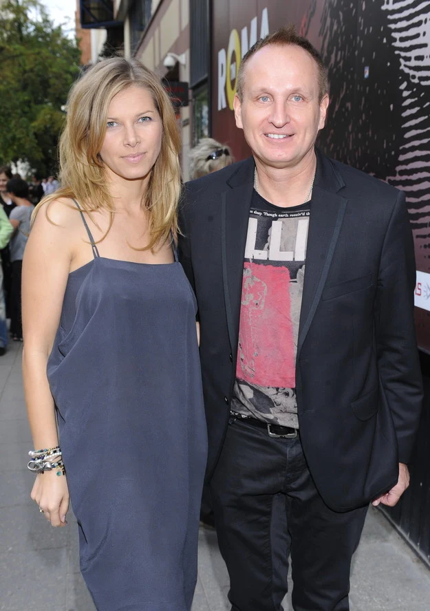 Marek Kościkiewicz z byłą już żoną Agatą