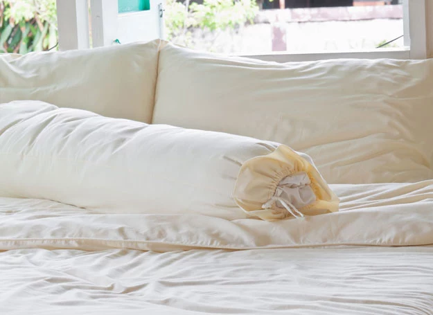 Kojący efekt działania tkanin najszybciej możesz odczuć w sypialni