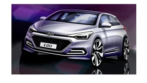 Nowy Hyundai i20 - pierwsze szkice