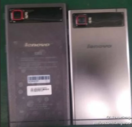 Flagowy Lenovo K920 (z lewej) i jego wersja "mini". Źródło: Weibo